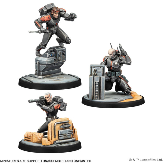 Clone Force 99 Bad Batch Squad Pack Star Wars Shatterpoint Miniature Game by Atomic Mass 2