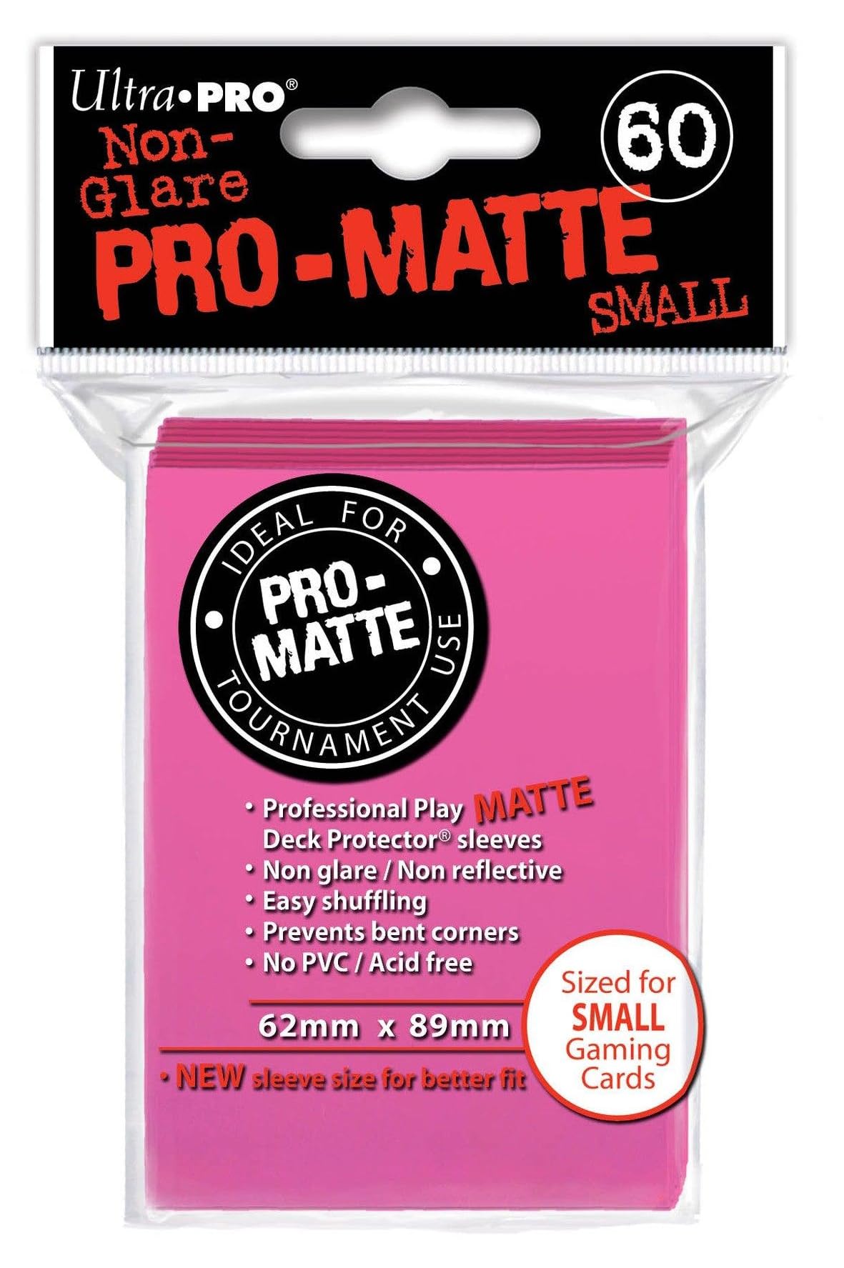 Ultra Pro 330523 Sleeves D10 Card Game (Small, Pink) 1