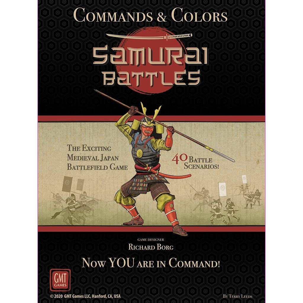 GMT Games | Commands & Colors: Samurai Battles | Board Game | 2 Players | Ages 14+ | 60 Minute Playing Time