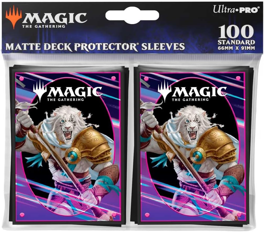 Magic The Gathering Foundations 100ct Deck Protector Sleeves Light 1
