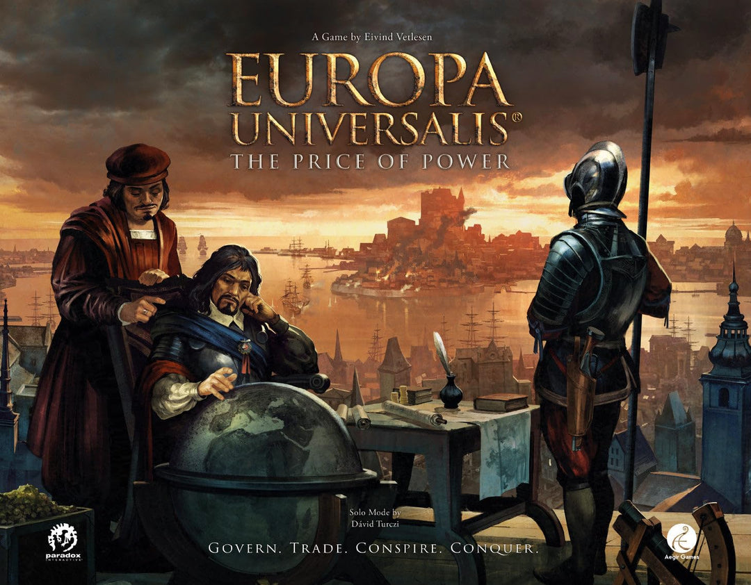 Europa Universalis: The Price of Power - A Board Game by Aegir Games – 1-4 Players - 90-300 Minutes of Gameplay - Games for Family Game Night - For Teens and Adults Ages 14+ - English Version