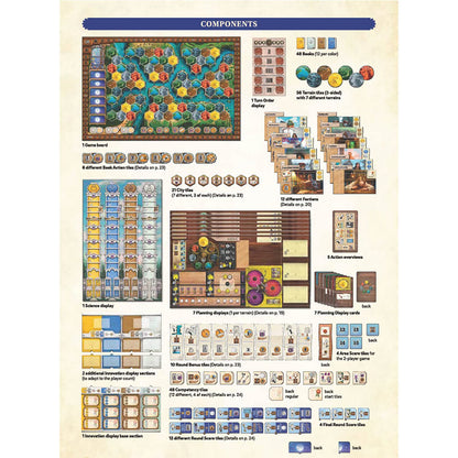 Age of Innovation A Terra Mystica Faction Strategy Board Game 4