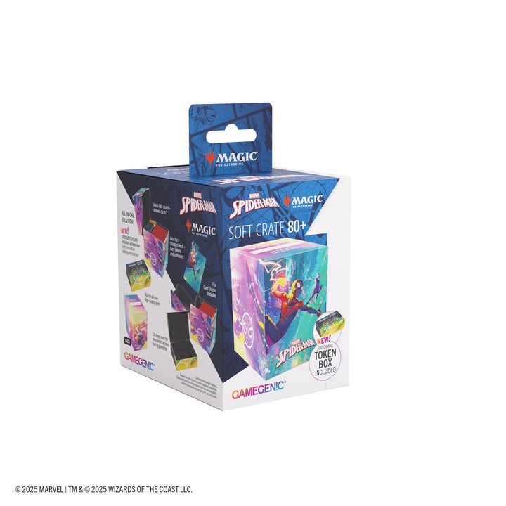 Gamegenic MTG Marvel's Spider-Man Soft Crate 80+- Spider-Man/Spider-Gwen