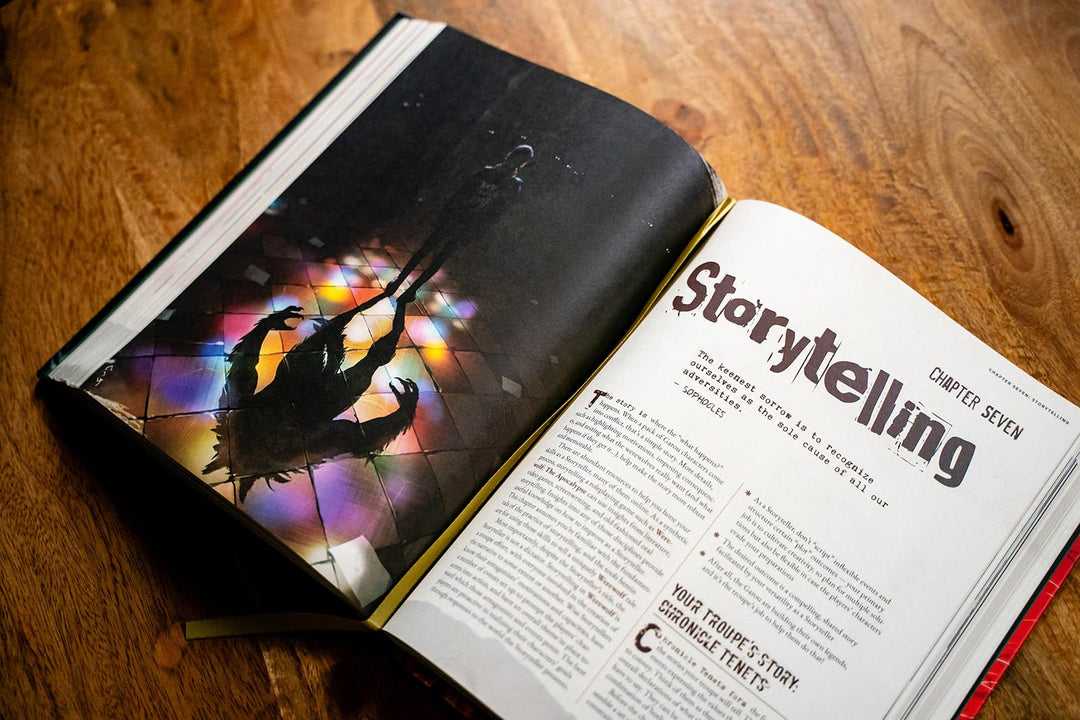 Renegade Game Studios Werewolf: The Apocalypse 5th Edition Core Rulebook - Hardcover RPG Book, Story of Environmental & Spiritual Horror Black