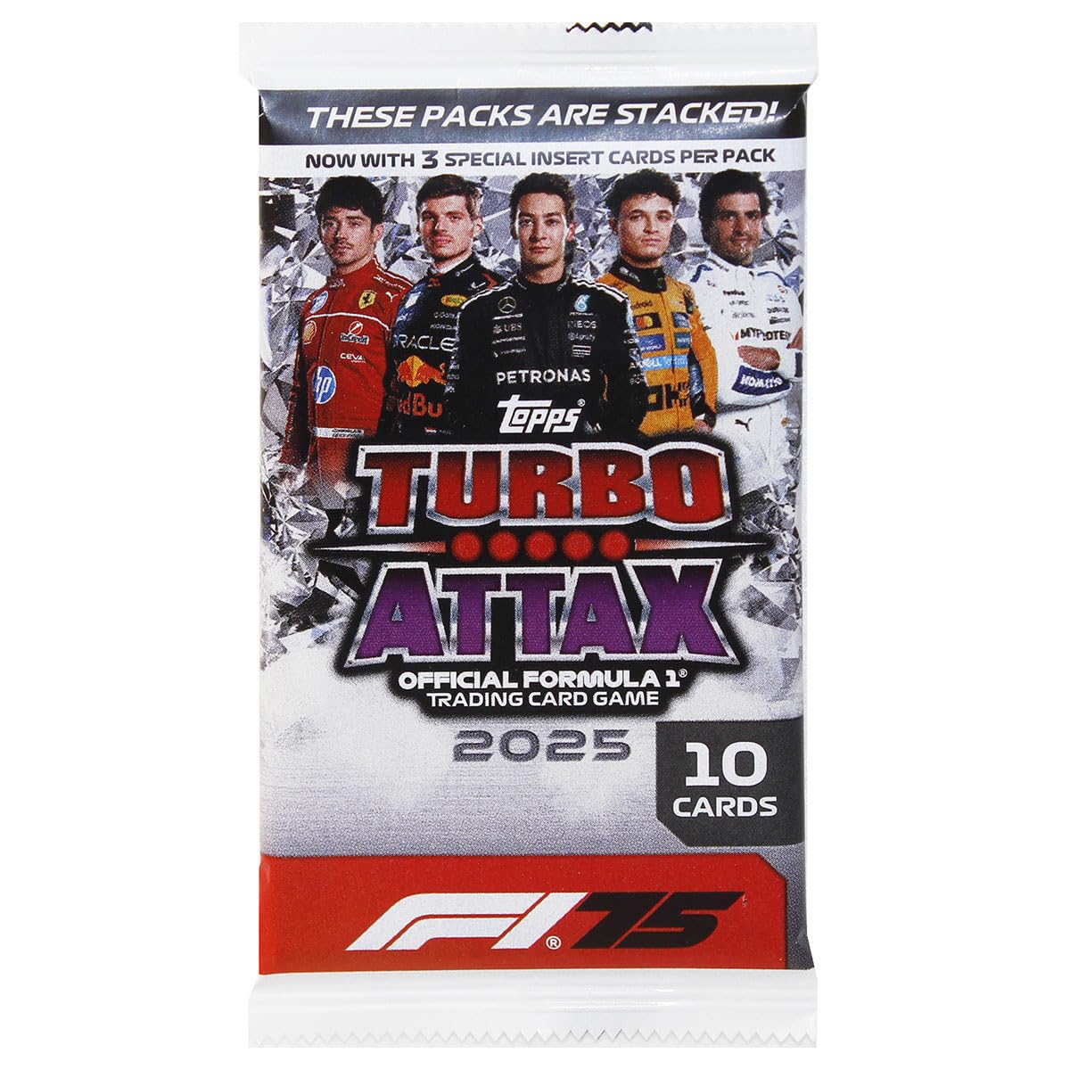 F1 Turbo Attax 2025 Card Packets 1