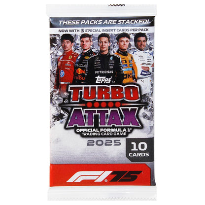 F1 Turbo Attax 2025 Card Packets 1