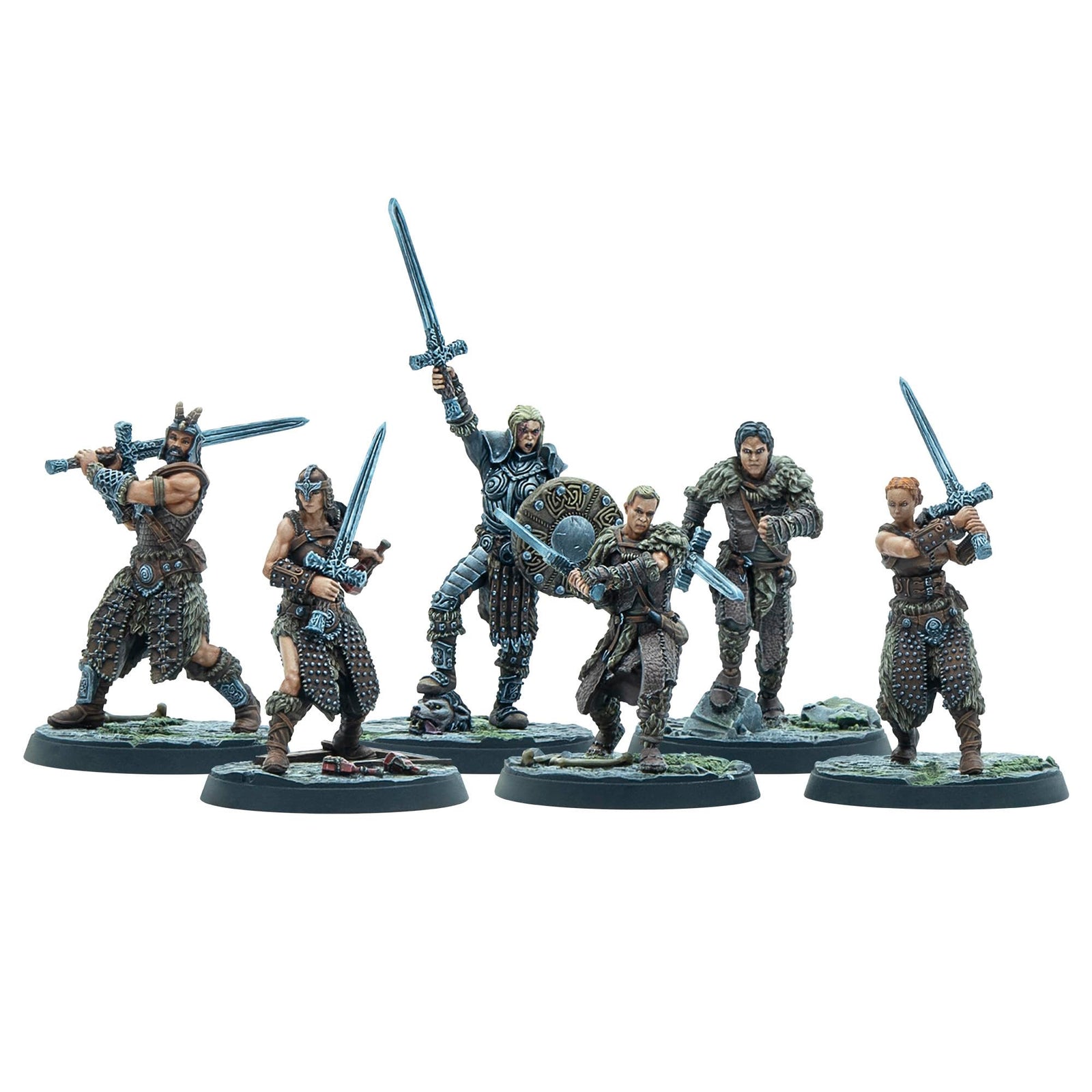Modiphius Entertainment: The Elder Scrolls: Call to Arms: The Silver Hand - 6 Figures, Unpainted Resin Miniatures & Scenic Bases, Tabletop Miniatures 1