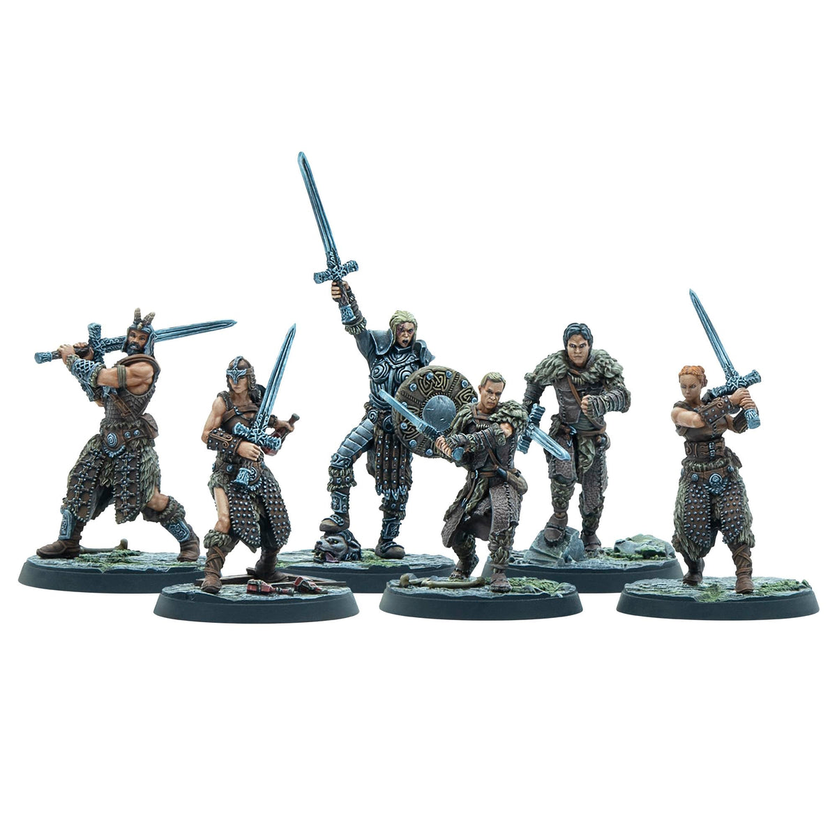 Modiphius Entertainment: The Elder Scrolls: Call to Arms: The Silver Hand - 6 Figures, Unpainted Resin Miniatures & Scenic Bases, Tabletop Miniatures 1