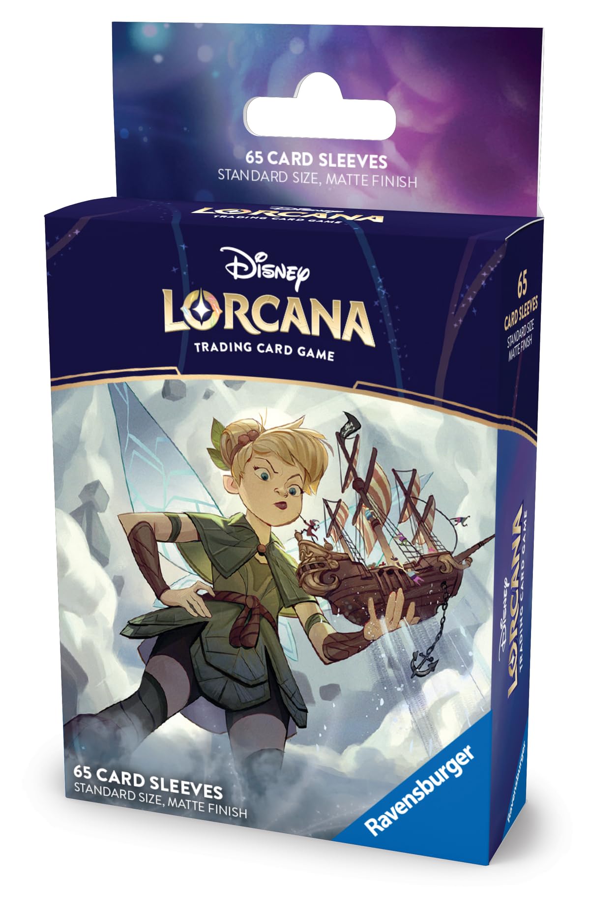 Disney Lorcana TCG Card Sleeve Pack Tinkerbell Set 8 65 ctn Trading Card Game by Ravensburger 7