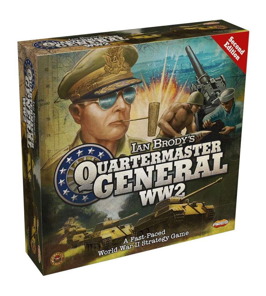 Quartermaster General WW2 2nd Edition Board Game by Ares 2