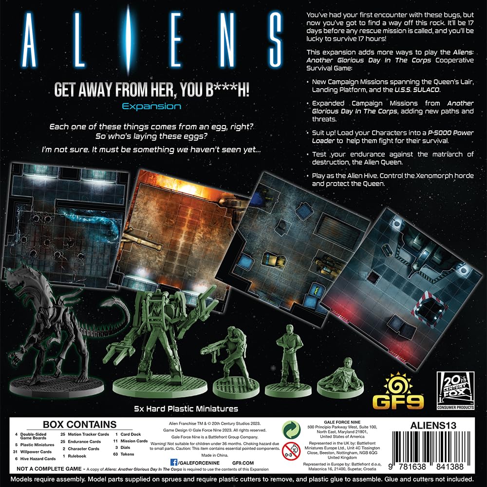 Aliens Get Away from Her You Bh! Expansion Updated Edition 6