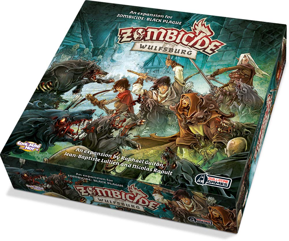 Zombicide Black Plague Wulfsburg Board Game Expansion Strategy Play 1