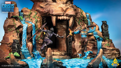 Atomic Mass Games Marvel: Crisis Protocol Battle for The Throne Rival Panels - Wakanda Showdown! Tabletop Superhero Game, Ages 14+, 2 Players, 90 Minute Playtime, Made 5