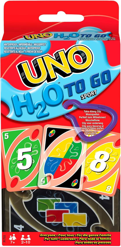 UNO H2O to Go Card Game