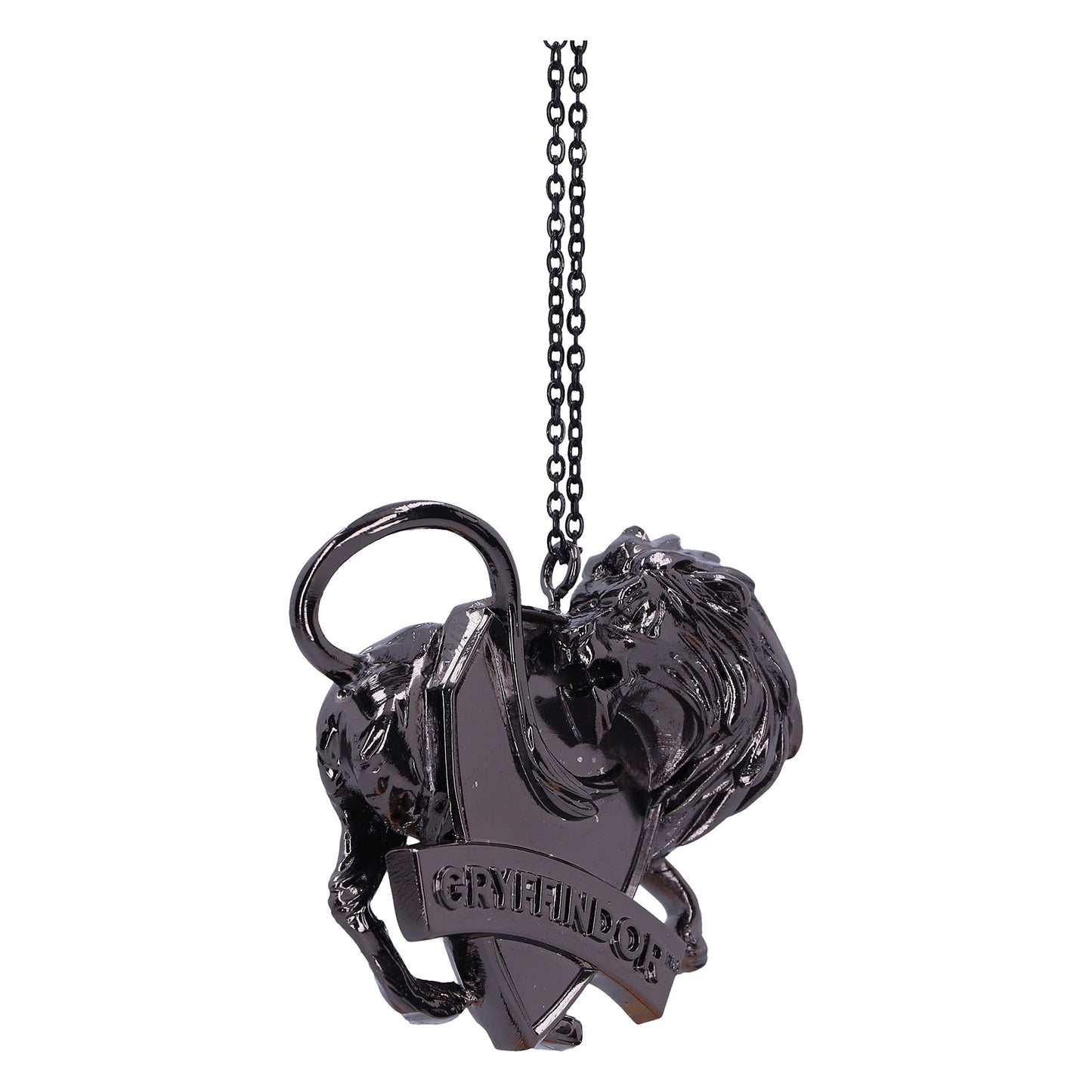 Harry Potter Gryffindor Crest Silver Weighted Hanging Ornament 4