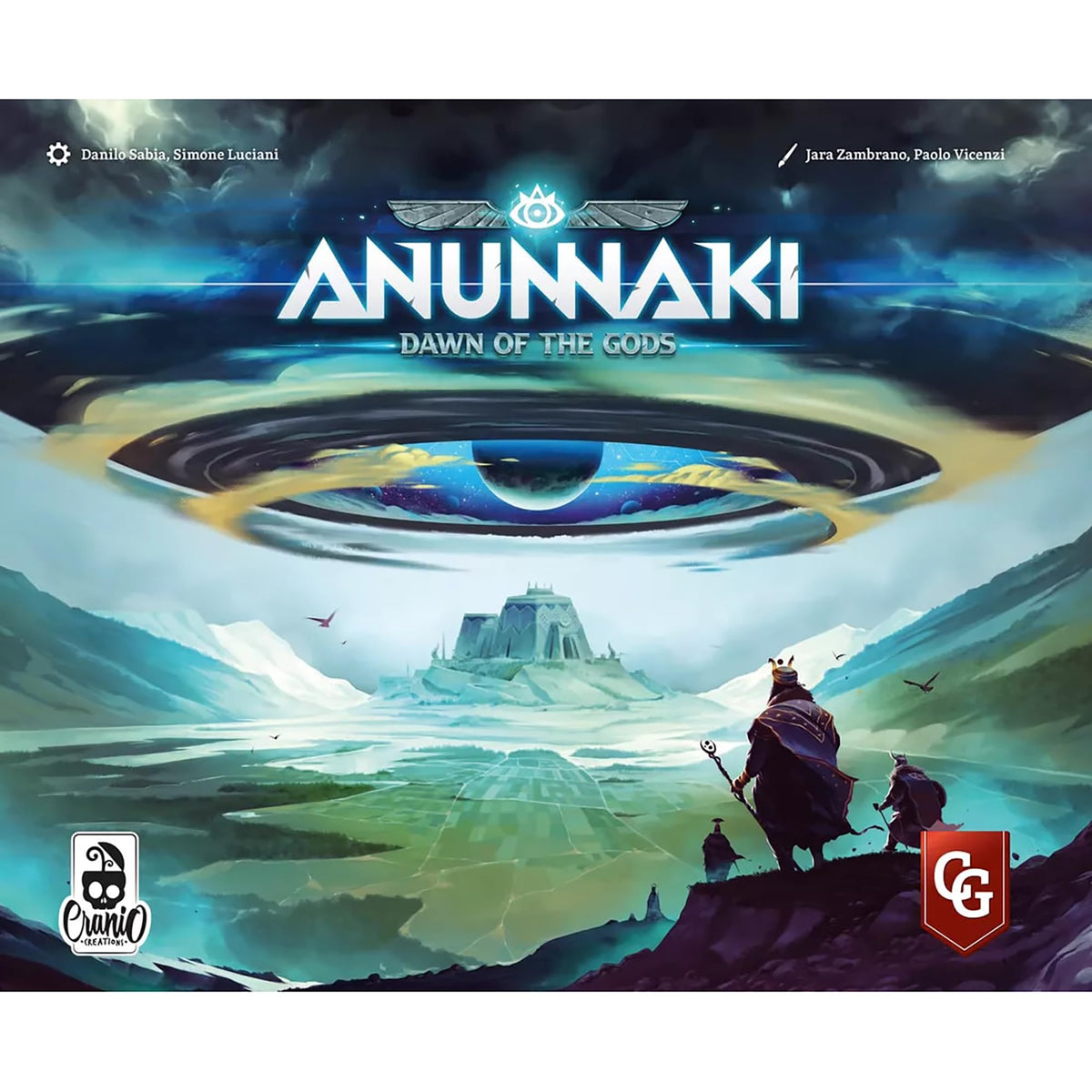 Capstone Games: Anunnaki: Dawn of The Gods - Strategy Board Game, Develop Your Alien Civilization Among Ancient Tribes & Gods, Ages 14+, 1-4 Player 1