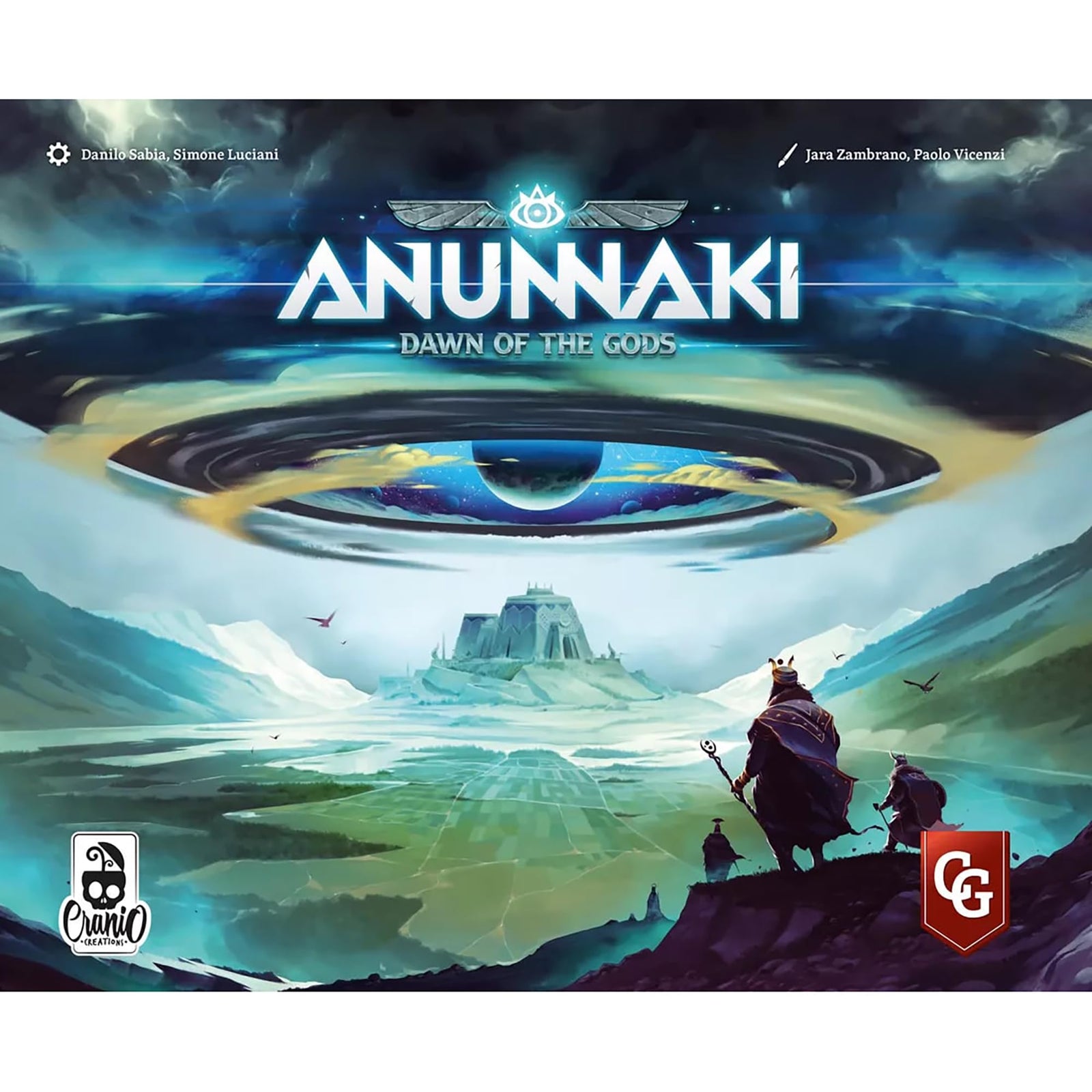 Capstone Games: Anunnaki: Dawn of The Gods - Strategy Board Game, Develop Your Alien Civilization Among Ancient Tribes & Gods, Ages 14+, 1-4 Player 1