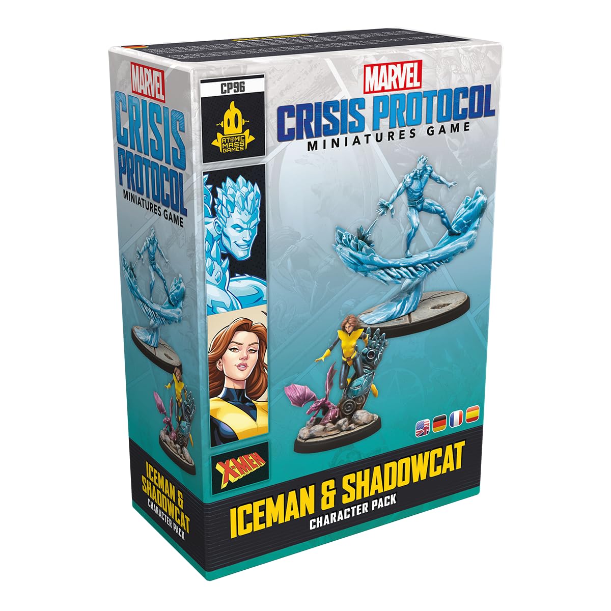 Marvel Crisis Protocol Iceman and Shadowcat Miniatures Game 1