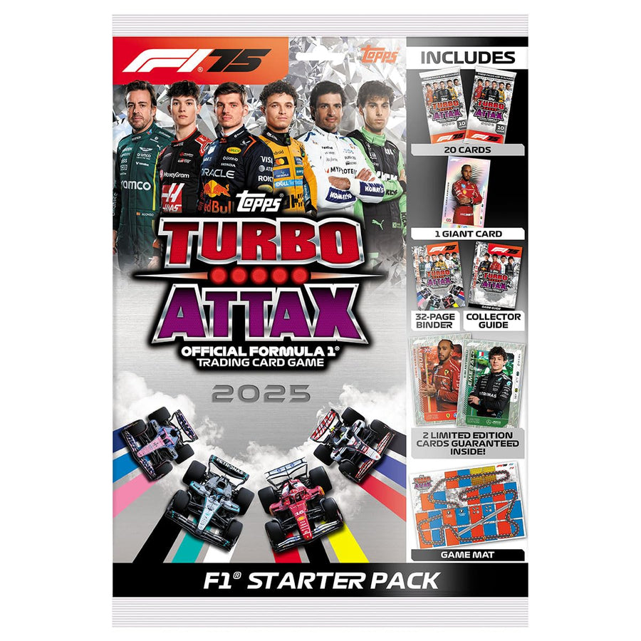 F1 Turbo Attax 2025 Starter Packs 1