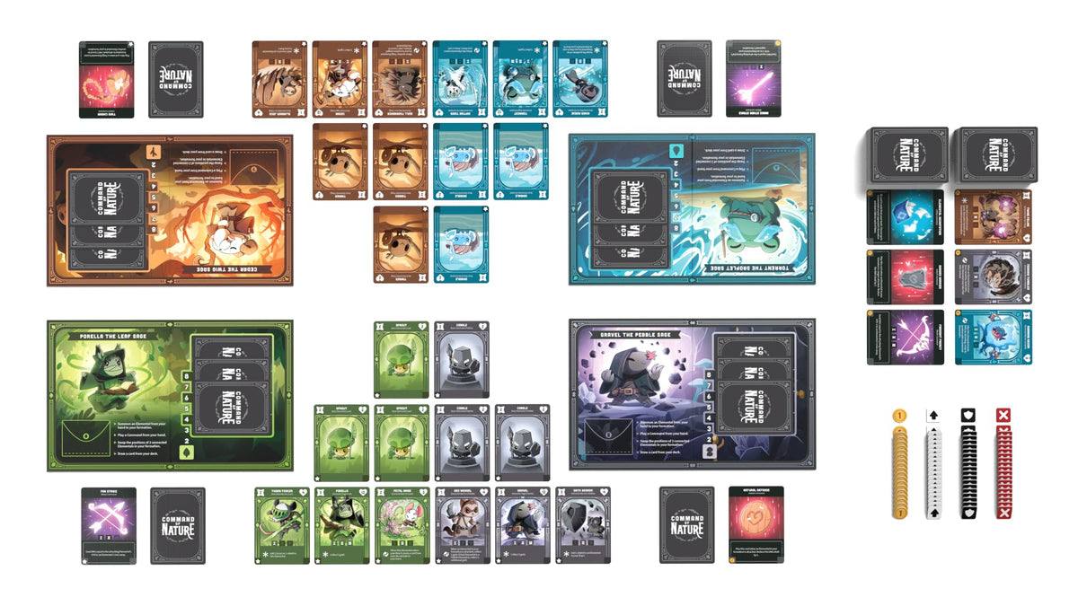 Command of Nature Base Game Board Game by TeeTurtle 4