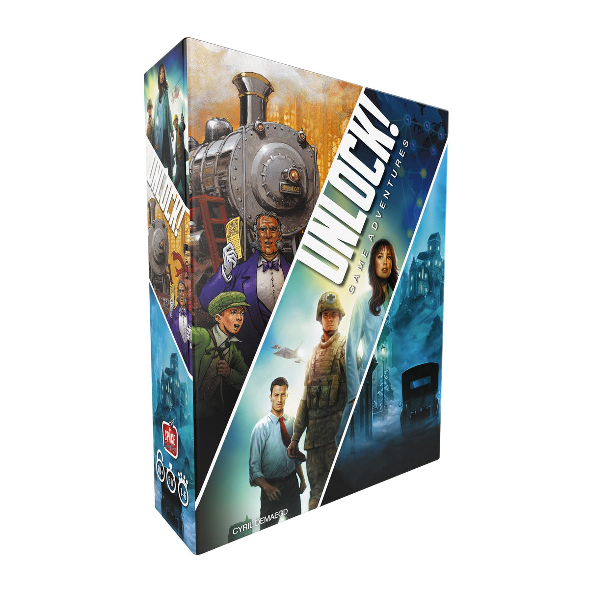 Unlock 10 Game Adventures Board Game by Space Cowboys 1
