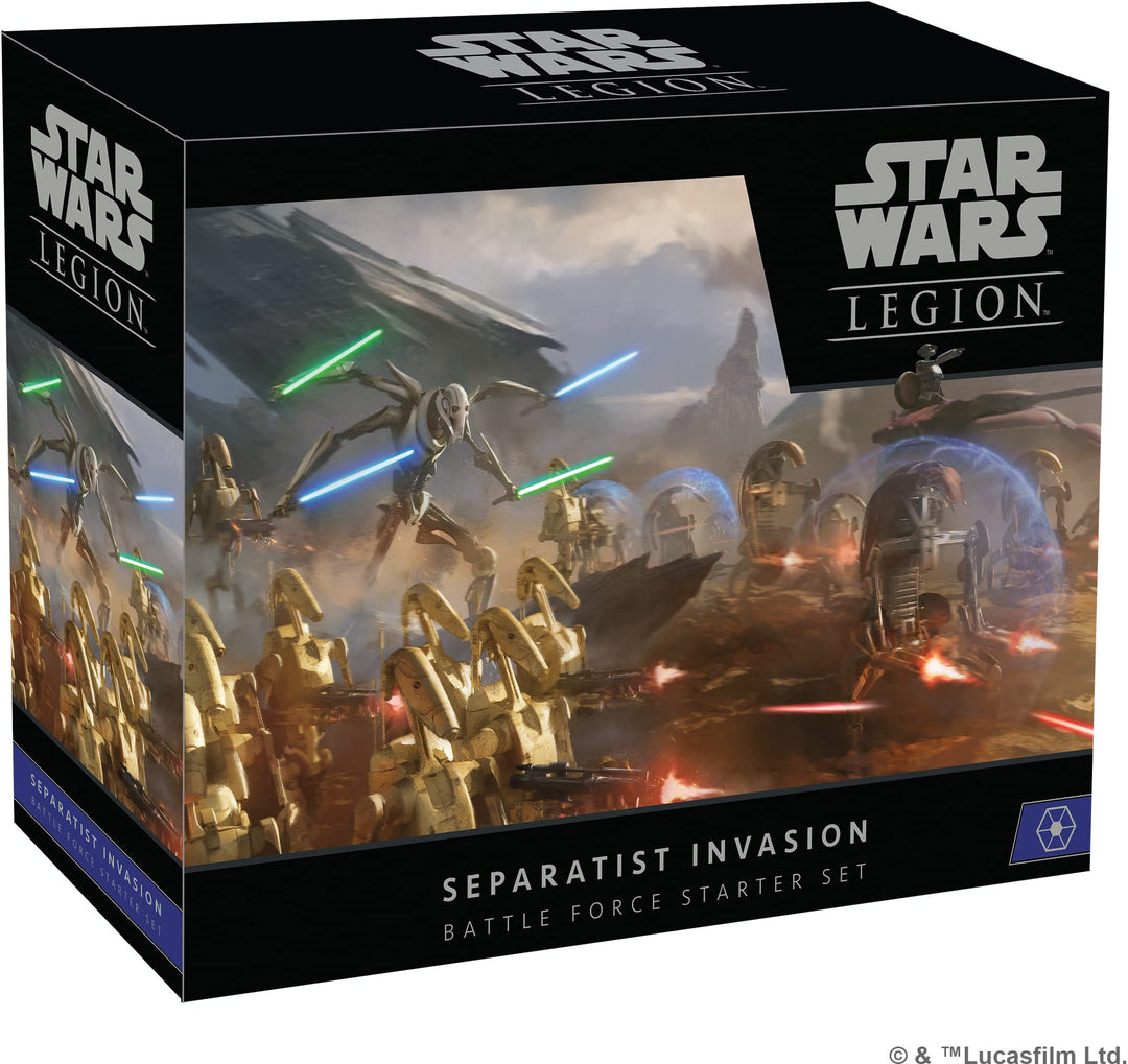 Atomic Mass Games Star Wars: Legion Separatist Invasion Battle Force Starter Set - Command General Grievous! Tabletop Miniatures Strategy Game, Ages 14+, 2 Players, 3 Hour Playtime