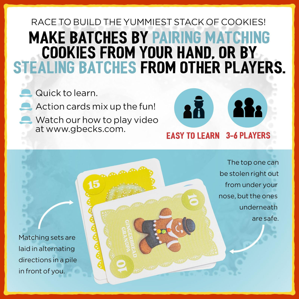 Cover Your Cookies Board Game by Grandpa Becks 5