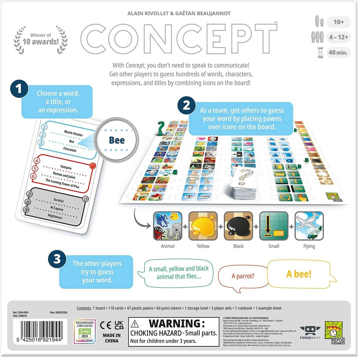 Concept Boardgame Board Game by Repos 6