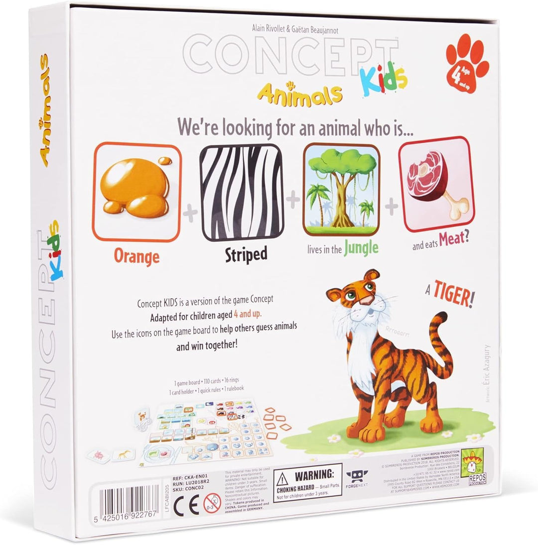 Concept Kids Animals Board Game by Repos