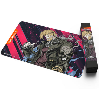UniVersus: Tekken 8: Paul Playmat - 24 x 14 Neoprene Mat,, Rubber Backing, Tabletop Card Game Accessory, UVS Games, Licensed 5
