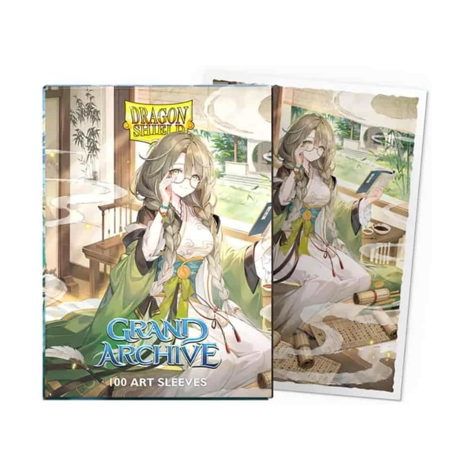 Dragon Shield: Grand Archive Kongming- 100CT Matte Art Card Sleeves - Compatible with Magic The Gathering, Pokémon, and Yugioh TCG & LCG Protection, for Toploaders 1