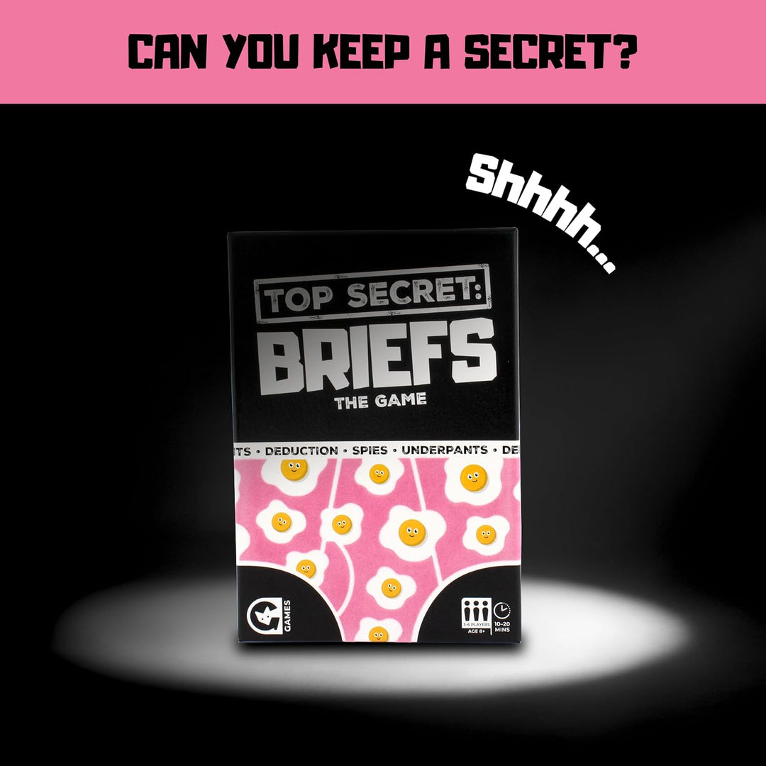 Top Secret Briefs Card Game by Ginger Fox