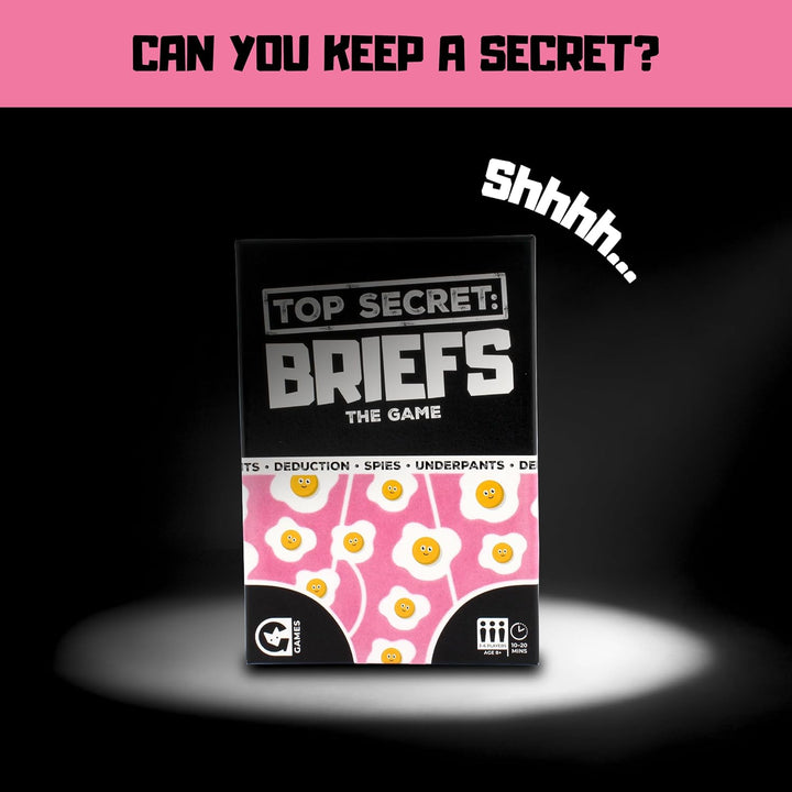 Top Secret Briefs Card Game by Ginger Fox