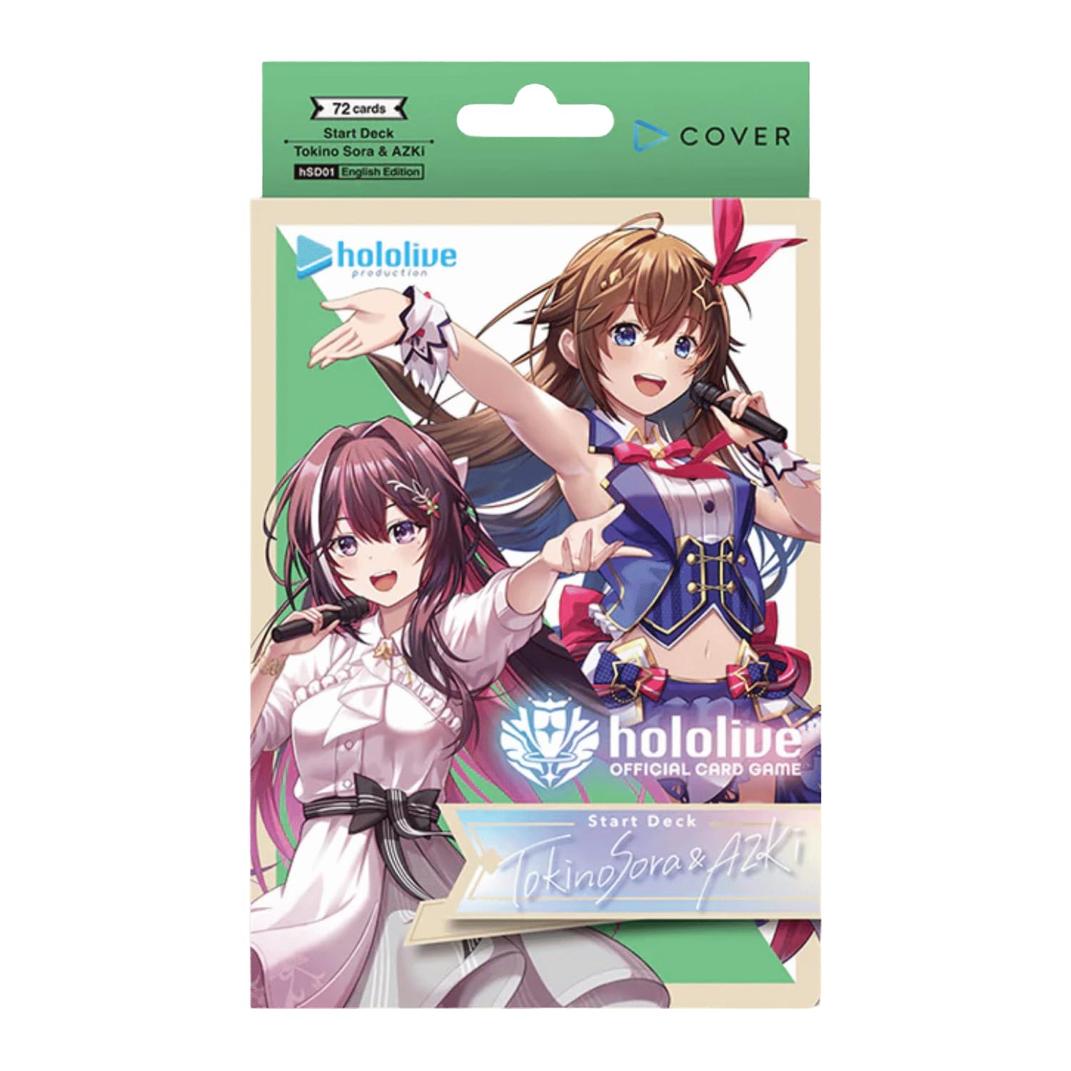 Hololive Official Card Game Start Deck Tokino Sora and Azki 1