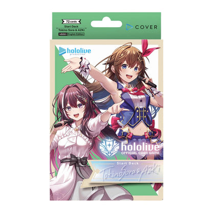 Hololive Official Card Game Start Deck Tokino Sora and Azki 1