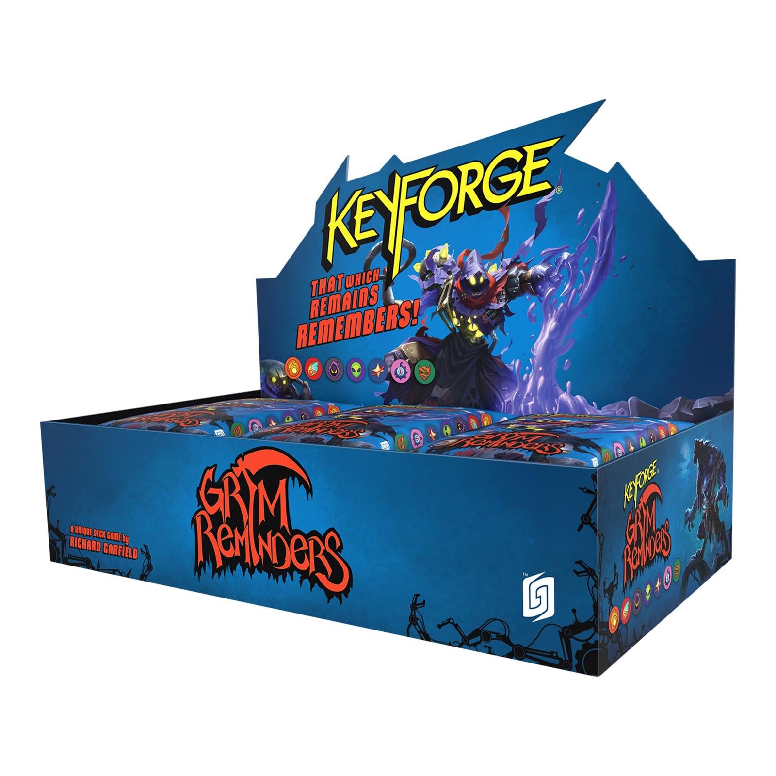 Ghost Galaxy KeyForge Grim Reminders Archon 12 Unique Decks 1