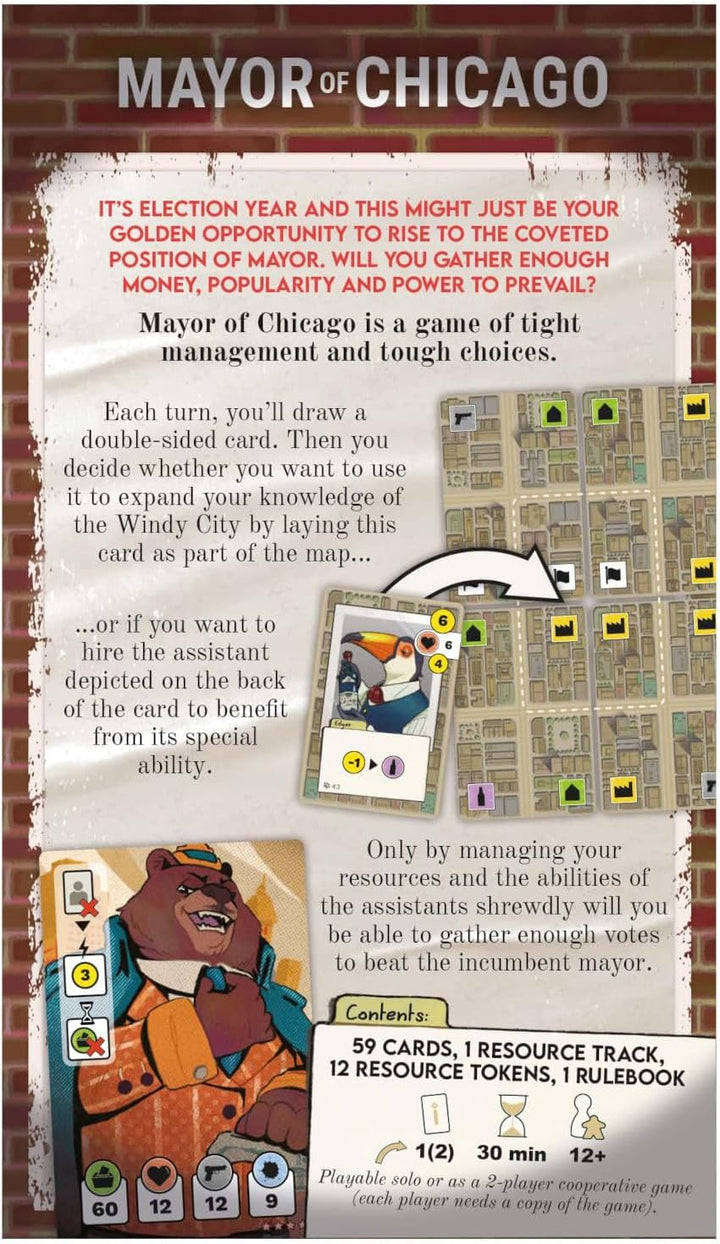 Mayor of Chicago Card Game by inPatience