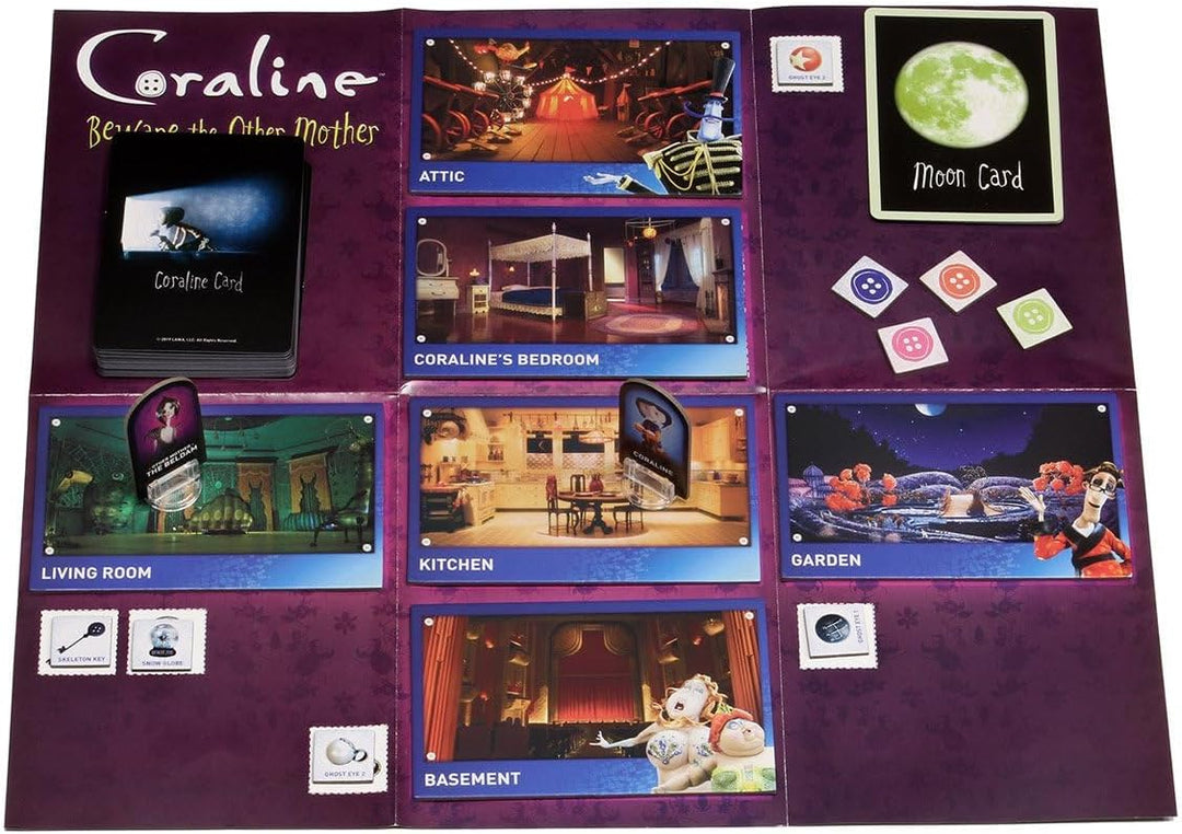 Coraline Beware the Other Mother Card Game by Wiz Kids