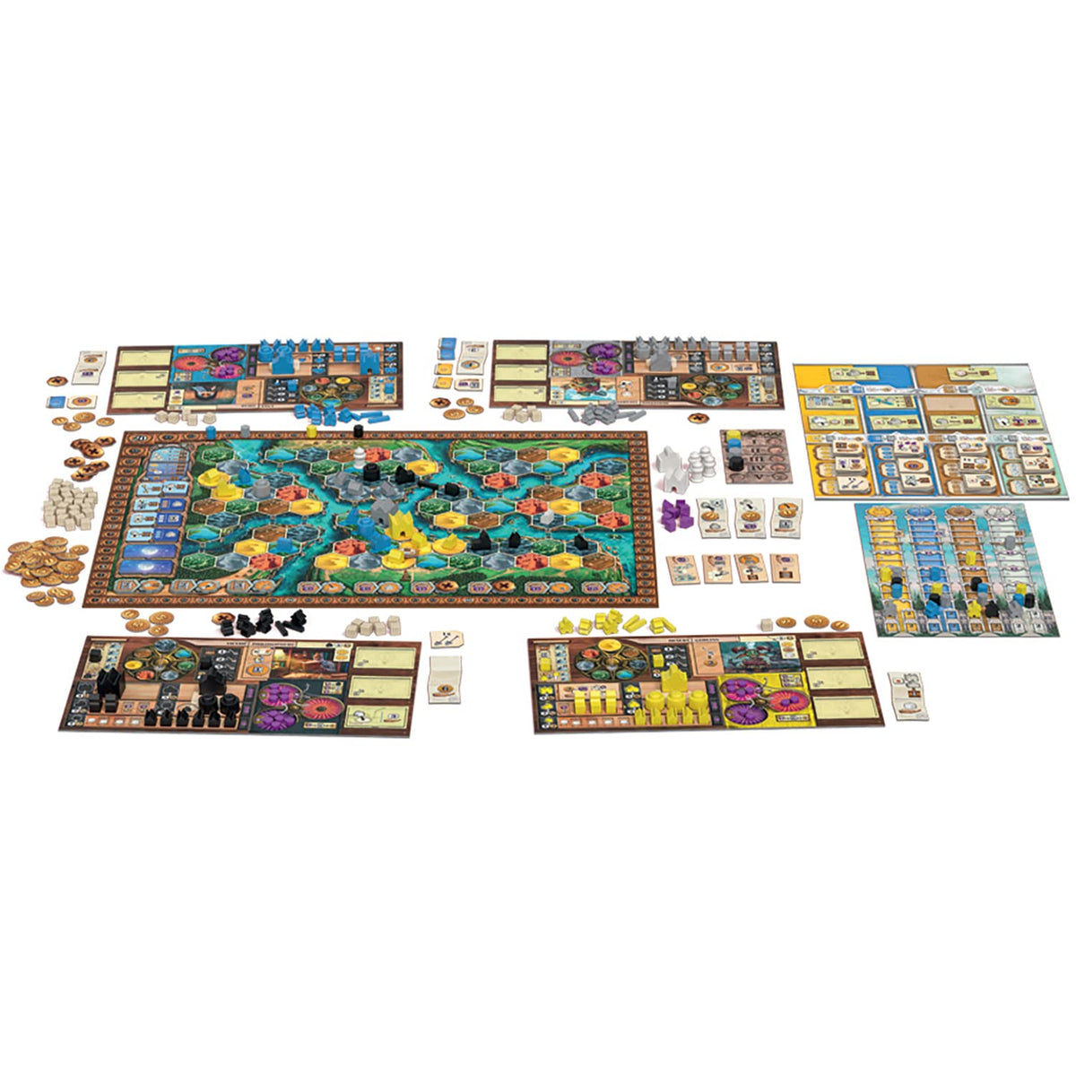 Age of Innovation A Terra Mystica Faction Strategy Board Game 3