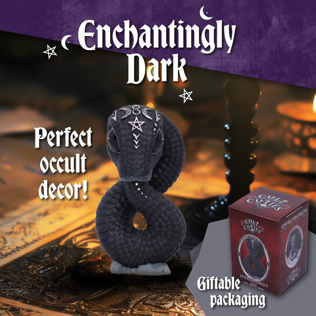 Ouroboros Occult Snake Figurine 9.6cm