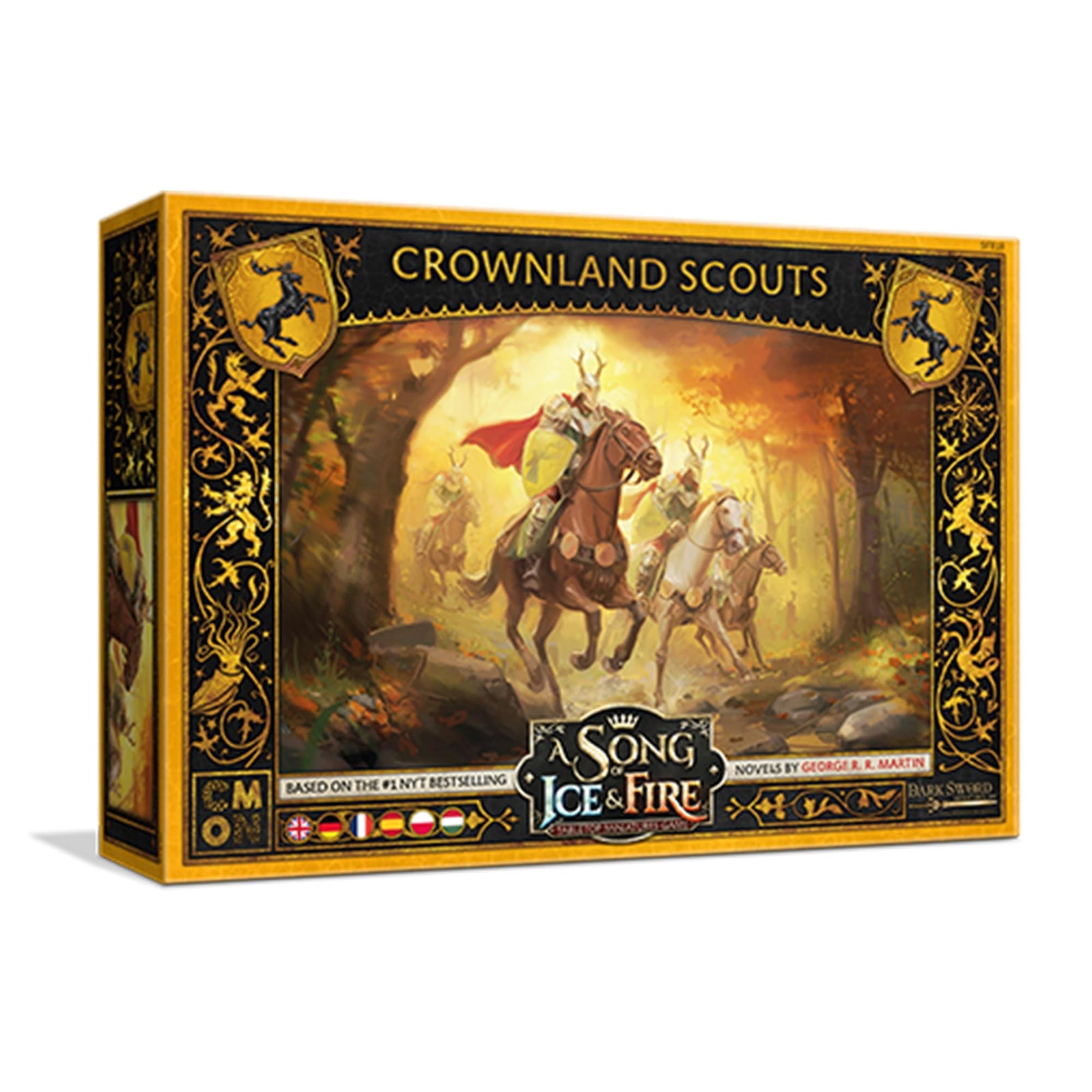 CMON A Song of Ice and Fire Tabletop Miniatures Game Crownland Scouts Unit Box (Multilingual Edition) Strategy Game for Adults, Ages 14+, 2+ Players, 45-60 Minute Playtime, Made 1