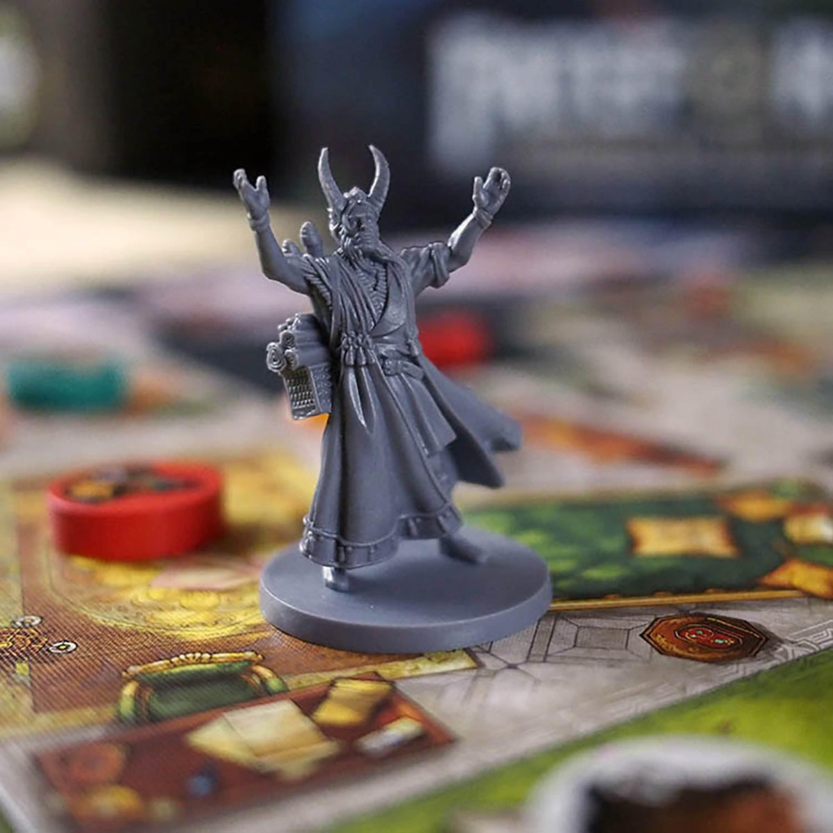 Mighty Boards: Fateforge Chronicles of Kaan: Boss Miniatures Set - 4 Unpainted Figures, Board Game Upgrade, Expansion Accessories, Co-Op Adventure 5
