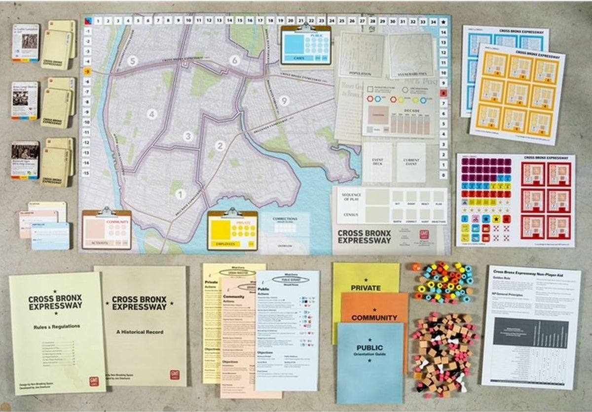 Cross Bronx Expressway Board Game