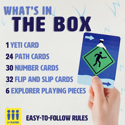 Ginger Fox - Yes, Yes Yeti Card Game, Risk-Taking Family Card Games, Hilarious Strategy Games, Card Games for 2 Players & More, Strategy Card Games for Adults, Teens, & Kids Ages 8+, 88 Cards 3