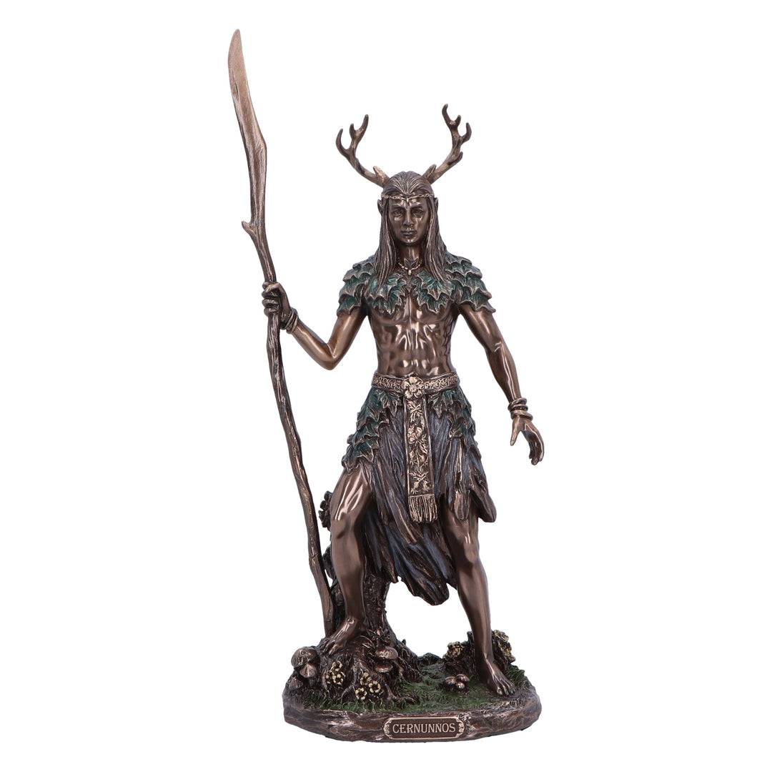 Cernunnos the Horned God Bronze Figurine 26cm