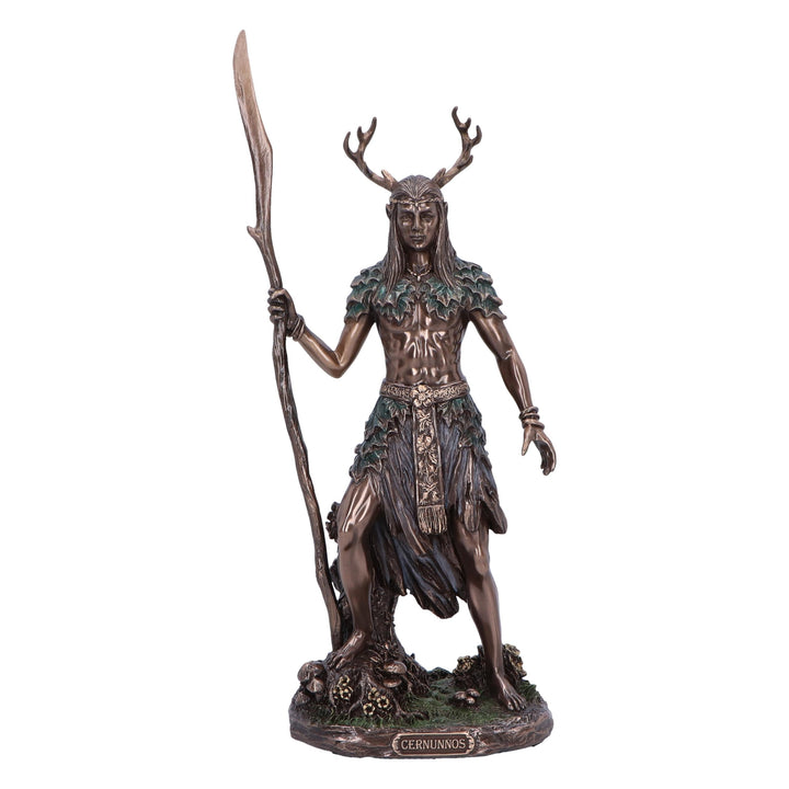 Cernunnos the Horned God Bronze Figurine 26cm