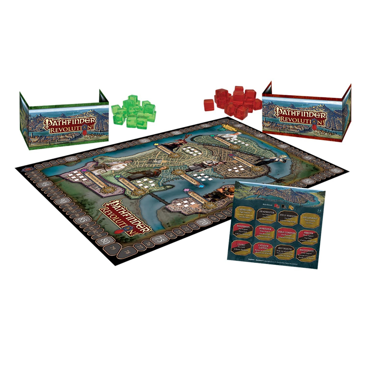 Pathfinder Revolution Bidding Board Game 2