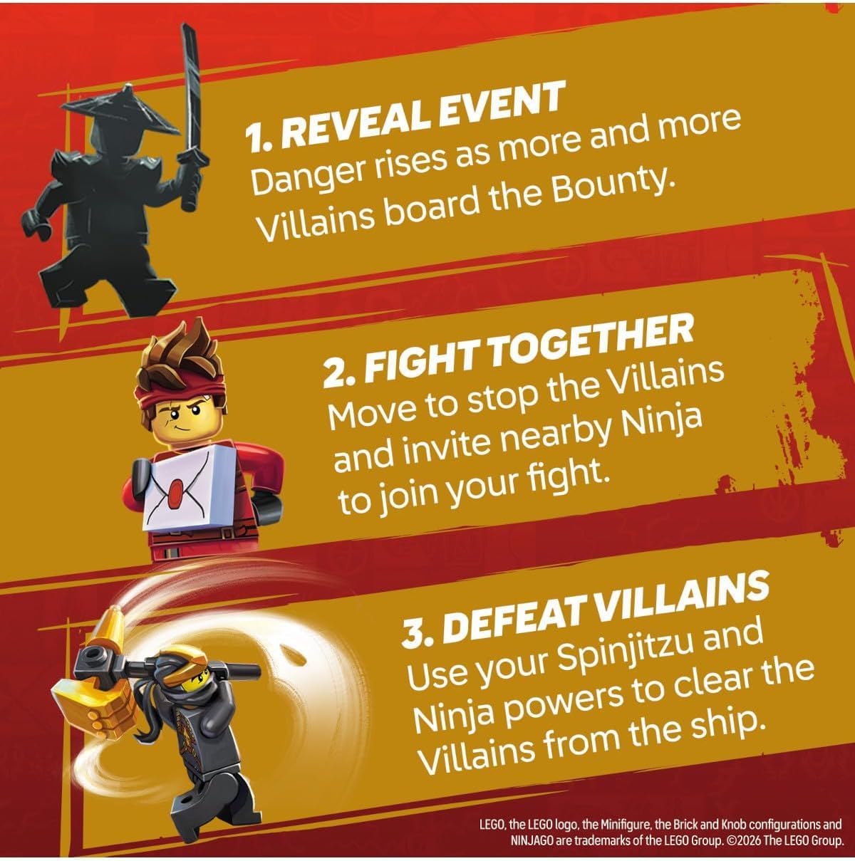 Ninjago Destinys Bounty Adventures Cooperative Board Game
