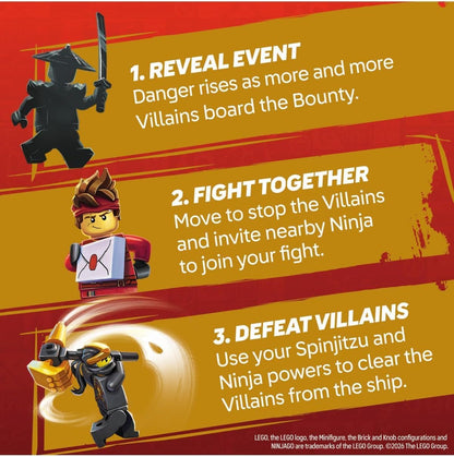 Ninjago Destinys Bounty Adventures Cooperative Board Game