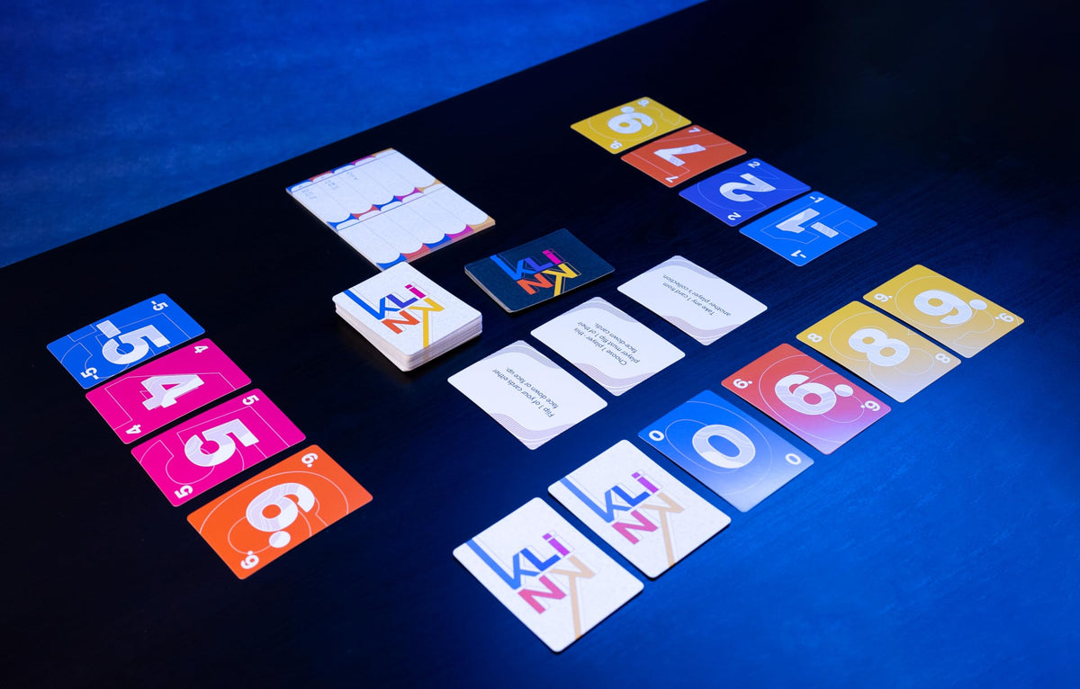 Rebel Klink Card Game - Exciting Push Your Luck Numbers Game, Portable for Parties & Travel, Quick & Easy Family Fun for Kids & Adults, Ages 7+, 3-5 Players, 15-30 Minute Playtime, Made Studio 2